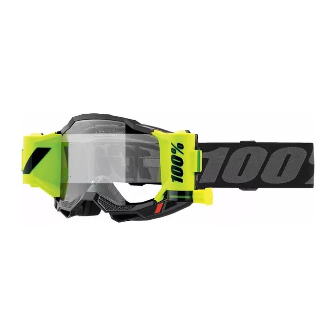 100% MX Goggles Accuri 2 Roll Off Forecast Black Clear